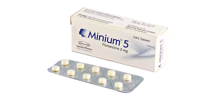 Minium 5mg Tablet