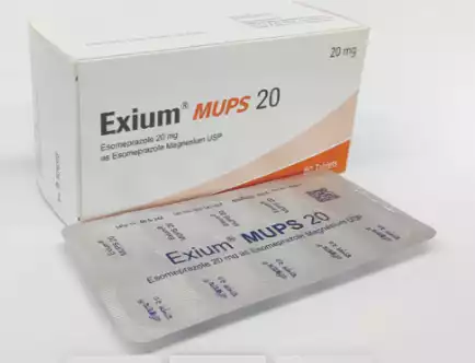 Exium Mups 20mg Tablet