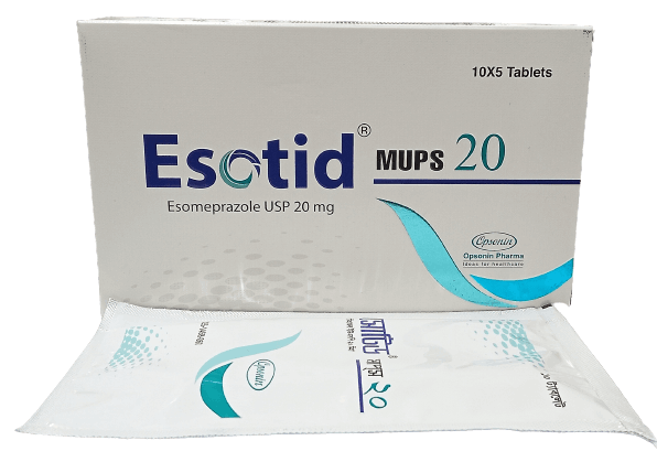 Esotid MUPS 20mg