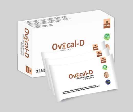 Ovocal-D 500 mg+200 IU