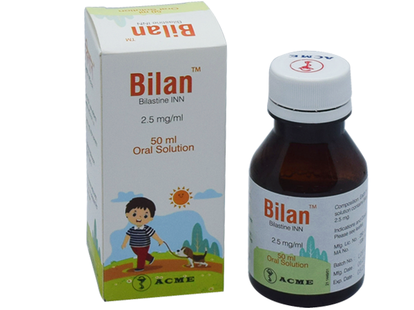 Bilan Syrup 50ml (1 Box) 2.5mg/ml