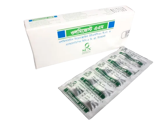 Olmezest AM 5/20 (50 Pcs) 5 mg+20 mg